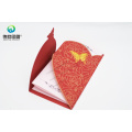 Gold Stamping Paper Printing Wedding Card (Butterfly)